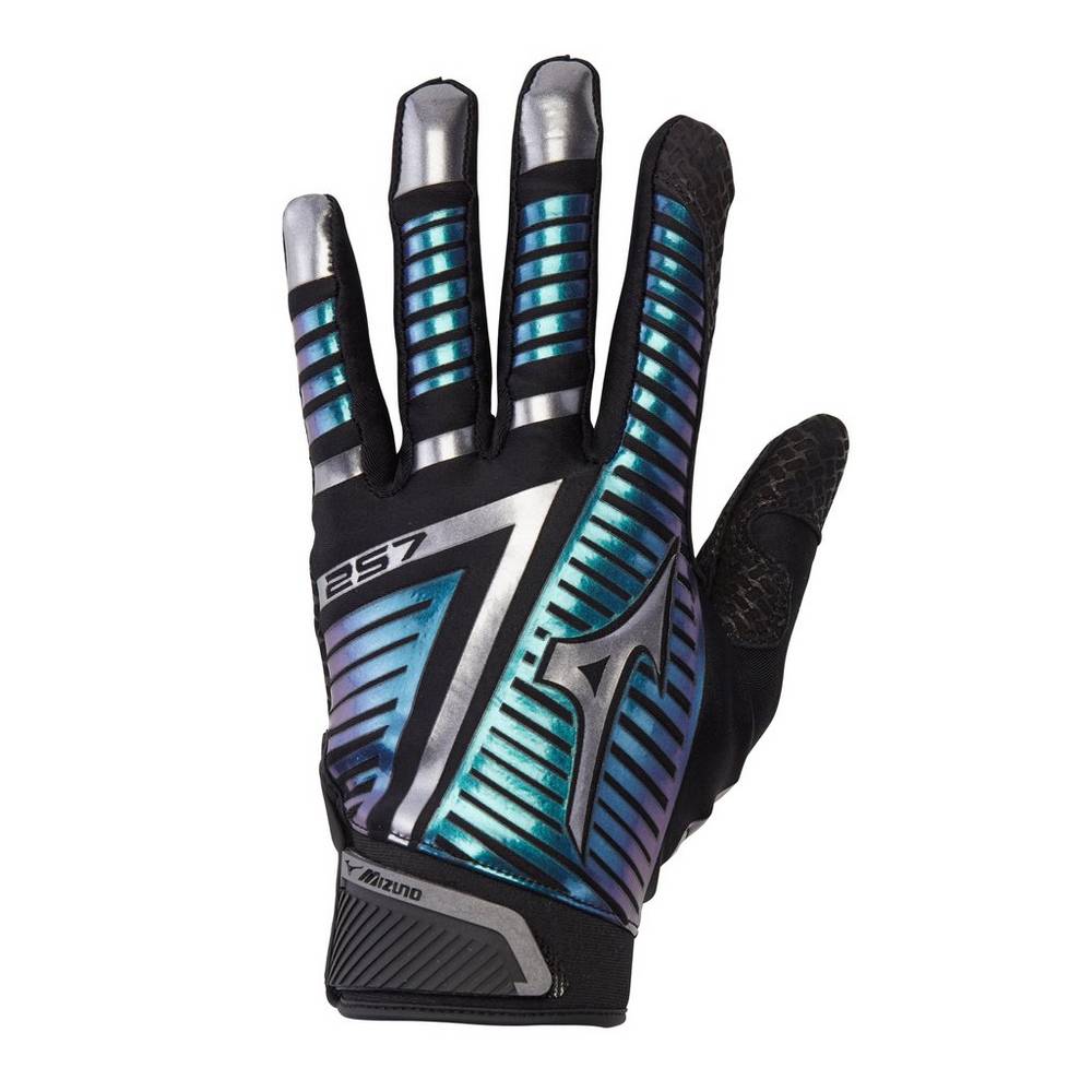 Guantes Mizuno F-257 Softball Batting Mujer Negras Baratas ZDMU-95734